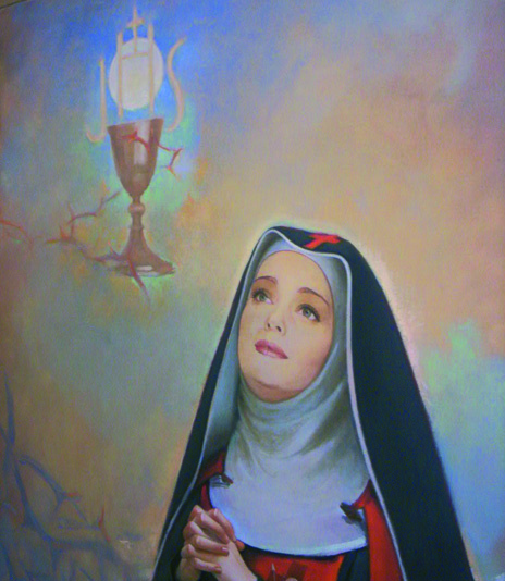 Œuvres d'art historiques et documentation préservée du miracle eucharistique de Mariaofpassion